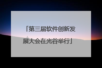 第三届软件创新发展大会在光谷举行