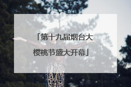 第十九届烟台大樱桃节盛大开幕