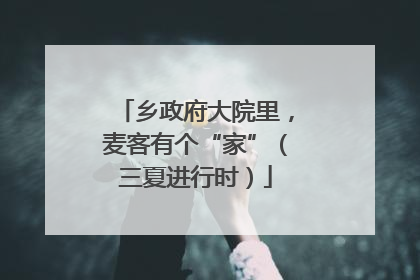 乡政府大院里，麦客有个“家”（三夏进行时）