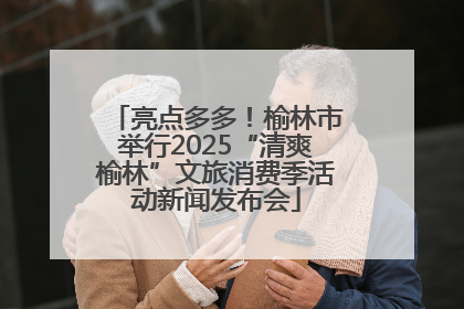 亮点多多！榆林市举行2025“清爽榆林”文旅消费季活动新闻发布会