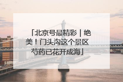 北京号最精彩｜绝美！门头沟这个景区芍药已花开成海