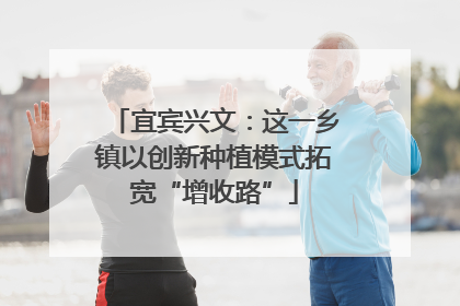 宜宾兴文：这一乡镇以创新种植模式拓宽“增收路”