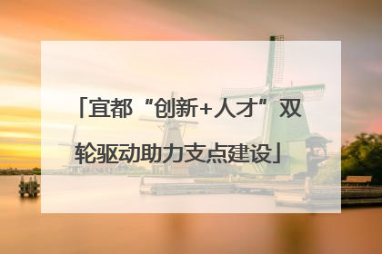 宜都“创新+人才”双轮驱动助力支点建设