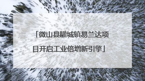 微山县驩城镇易兰达项目开启工业倍增新引擎