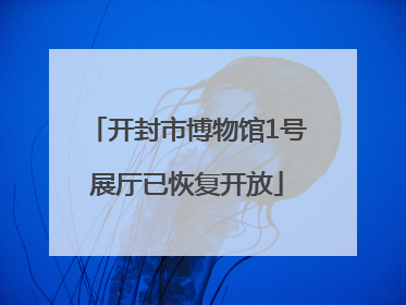 开封市博物馆1号展厅已恢复开放