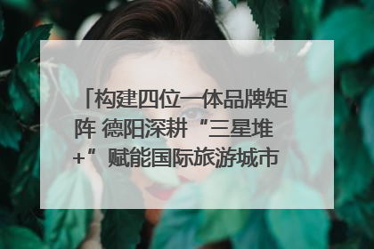 构建四位一体品牌矩阵 德阳深耕“三星堆+”赋能国际旅游城市建设｜文旅局长说