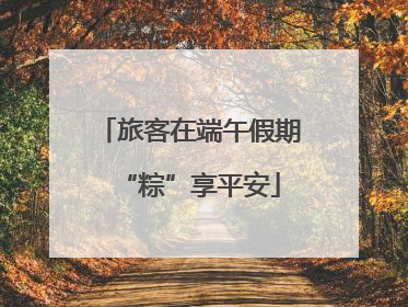 旅客在端午假期“粽”享平安