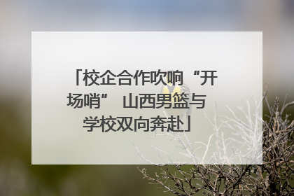 校企合作吹响“开场哨” 山西男篮与学校双向奔赴