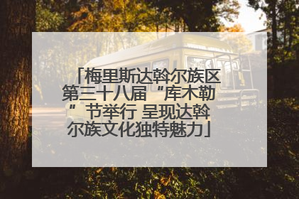 梅里斯达斡尔族区第三十八届“库木勒”节举行 呈现达斡尔族文化独特魅力