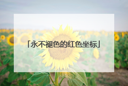 永不褪色的红色坐标