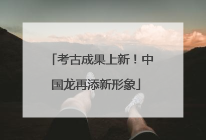 考古成果上新！中国龙再添新形象