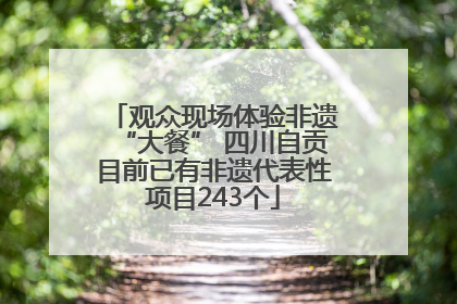观众现场体验非遗“大餐” 四川自贡目前已有非遗代表性项目243个
