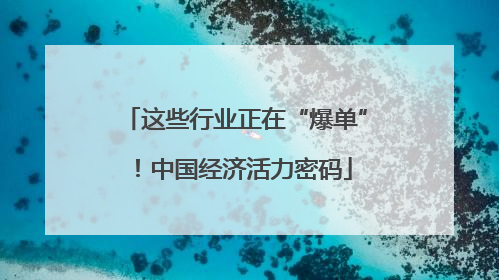 这些行业正在“爆单”！中国经济活力密码