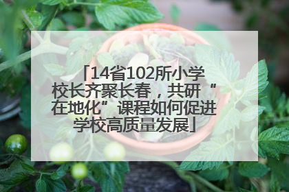14省102所小学校长齐聚长春，共研“在地化”课程如何促进学校高质量发展