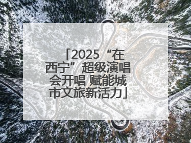 2025“在西宁”超级演唱会开唱 赋能城市文旅新活力