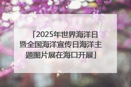 2025年世界海洋日暨全国海洋宣传日海洋主题图片展在海口开展